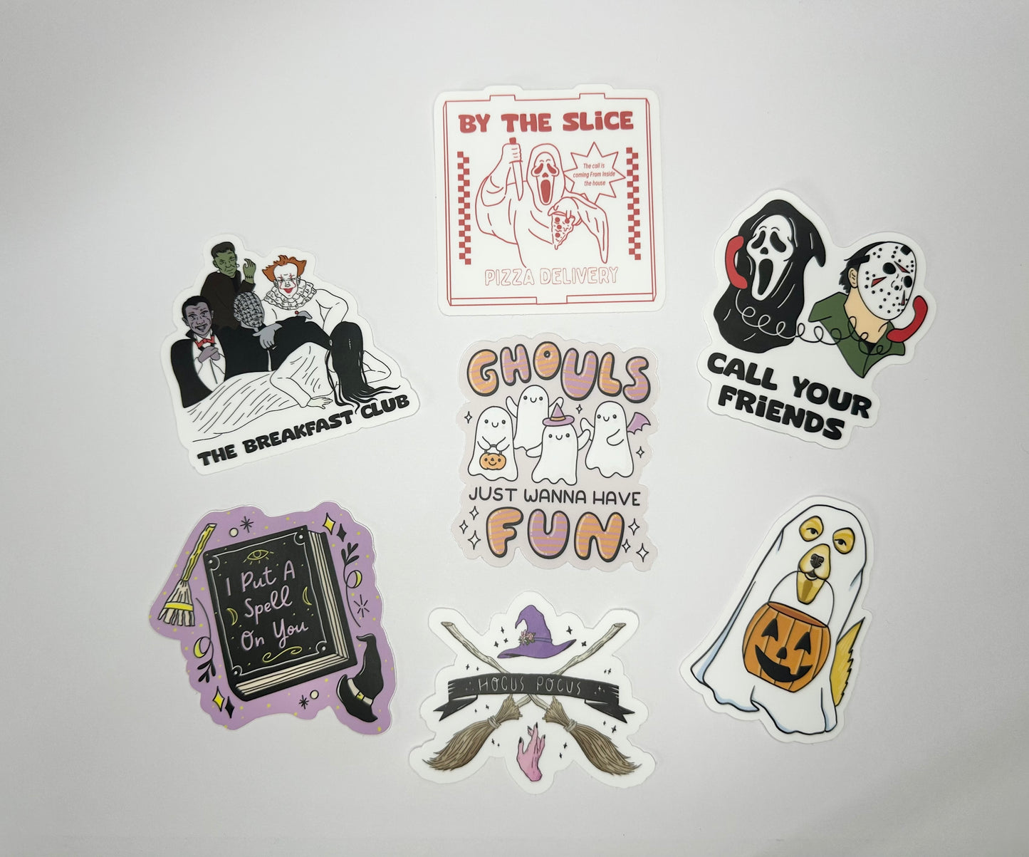 Funny Halloween Vinyl Stickers